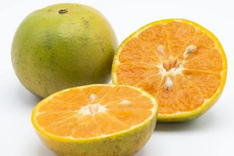 Sliced orange Stock-Fotos