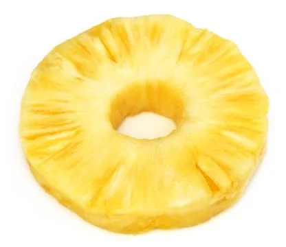 Sliced pineapple Stock Photos