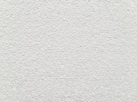 Sliced polystyrene foam white texture Stock Photos