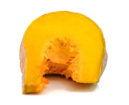 Sliced pumpkin Foto stock