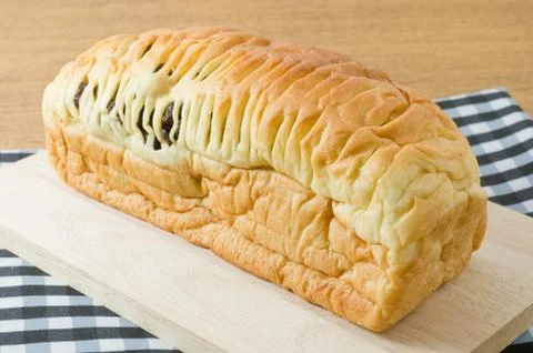 Sliced Raisin Bread Stock Photos