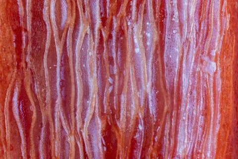 Sliced red pepper close-up view Stock Photos