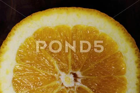 A Sliced Ripe Orange - My Diet Stock Photos
