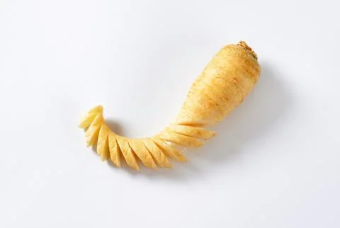 Sliced root parsley Stock Photos
