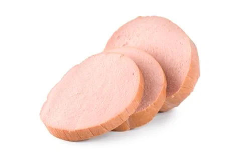 Sliced sausage Stock Photos
