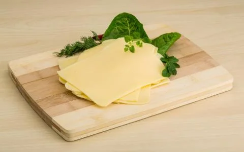 Sliced sheese Stock Photos