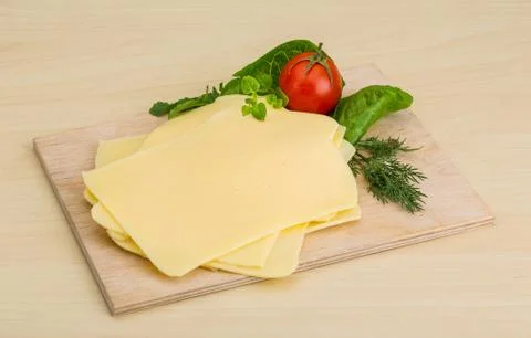 Sliced sheese Stock Photos