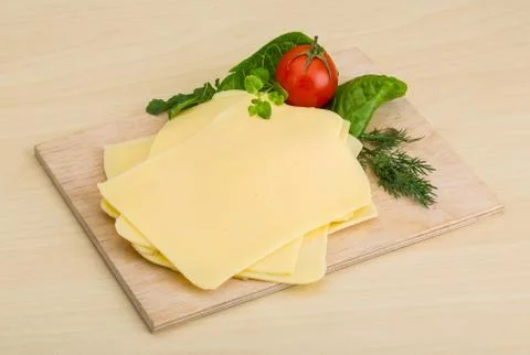 Sliced sheese Stock Photos