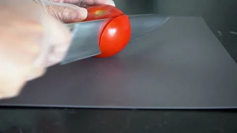 Sliced tomato. Stock Footage 158168534