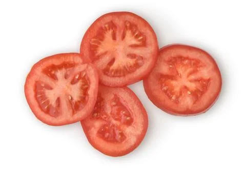 Sliced tomato Stock Photos