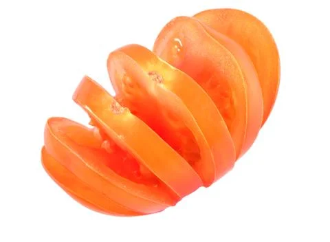 Sliced tomato Stock Photos