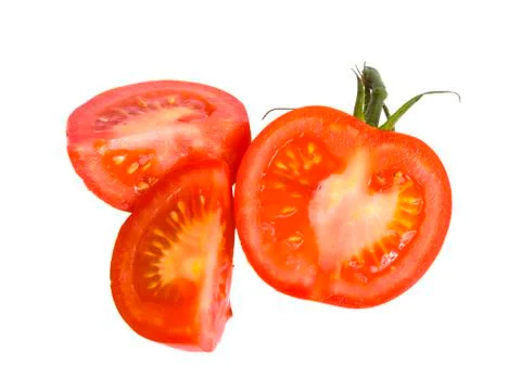 Sliced Tomatoes Foto stock