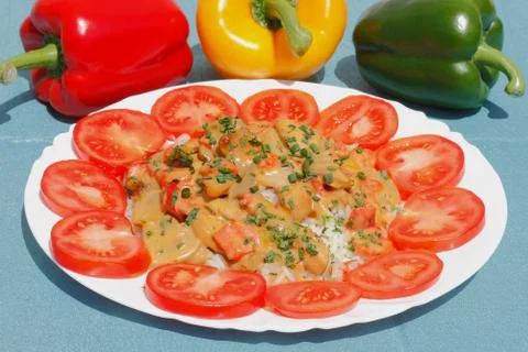 Sliced ??turkey Stock Photos