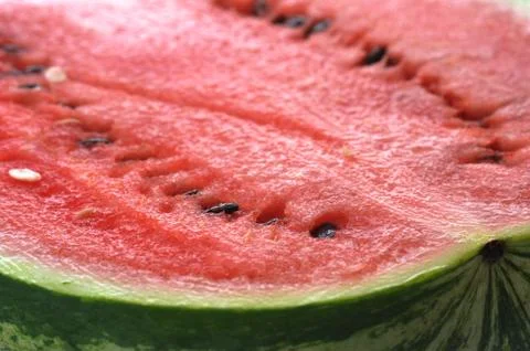 Sliced watermelon close up Stock Photos