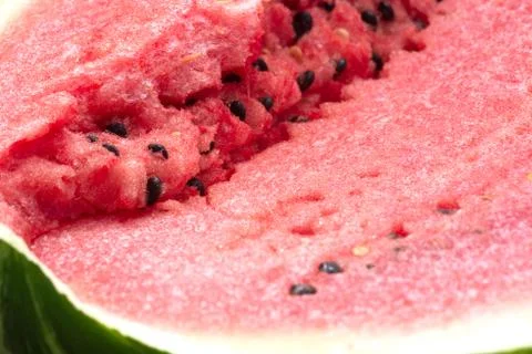 Sliced watermelon close up Stock Photos