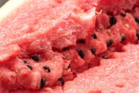 Sliced watermelon close up Stock Photos