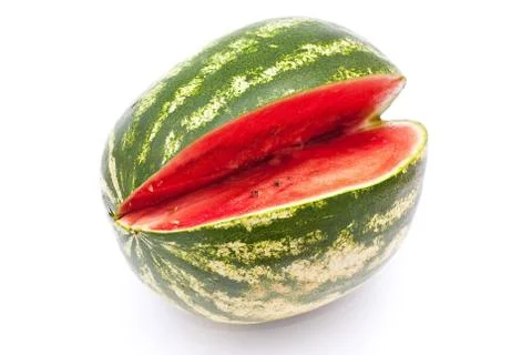 Sliced watermelon Stock Photos