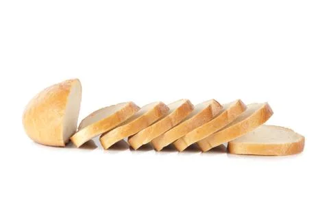 Sliced white bread Stock Photos