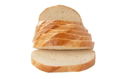 Sliced white bread Stock Photos