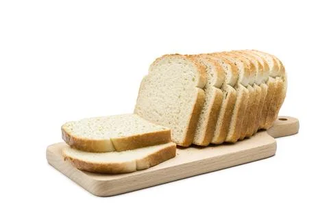 Sliced white bread Stock Photos