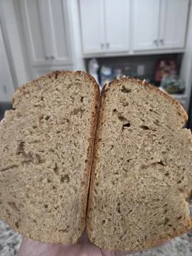 Sliced Whole Wheat Bread Stock Photos