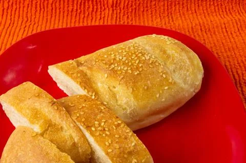 Sliced whole wheat breads Stock Photos