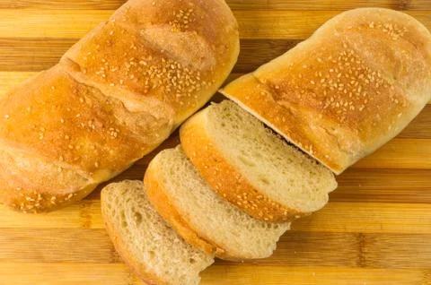 Sliced whole wheat breads Stock Photos