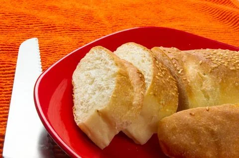 Sliced whole wheat breads Stock Photos