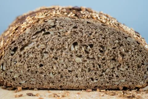 Sliced wholemeal bread Stock Photos