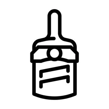 Slicer cabbage tool line icon vector illustration Stock Illustration