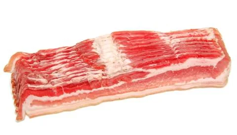 Slices of bacon Stock Photos