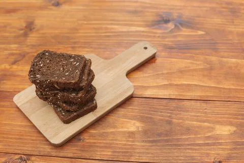 Slices of black Stock Photos