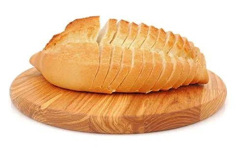 Slices of bread Stock Photos