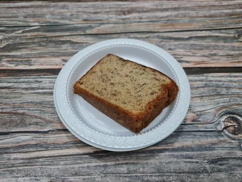 Slices of brown bread Stock Photos