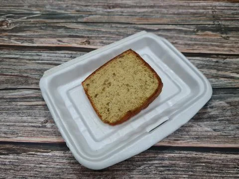 Slices of brown bread Stock Photos