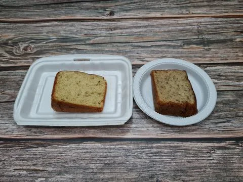 Slices of brown bread Stock Photos