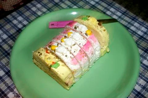 Slices of Cake Stock Photos