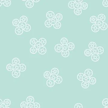 Slices carrot line seamless pattern Stock Illustration
