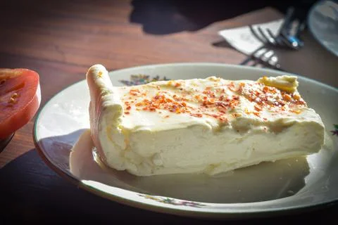 Slices of cheese, Stock Photos