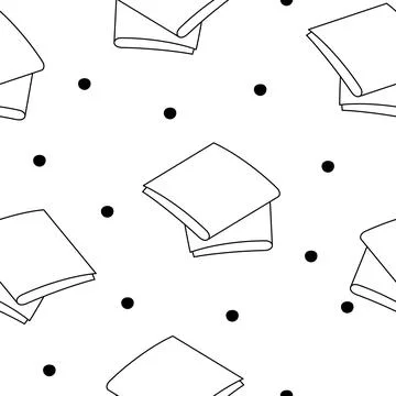 Slices cheese. Seamless pattern. Coloring Page. Stock Illustration