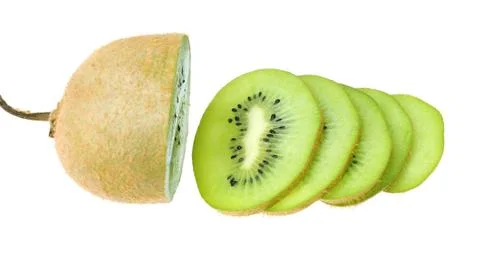 Slices of kiwi Stock Photos