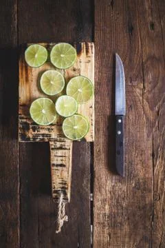 Slices of lemon Foto stock
