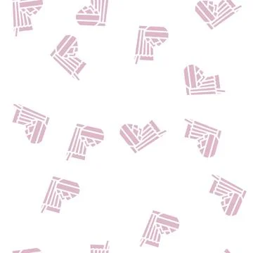 Slices mango snack and drink cup glyph vector seamless pattern Stock Illustration