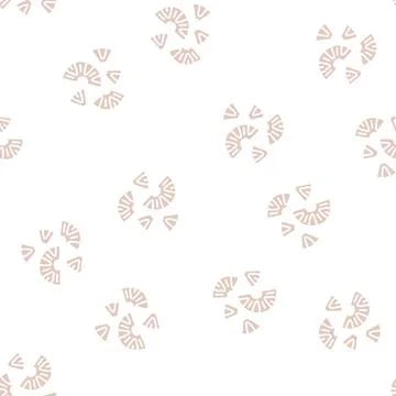Slices pineapple glyph seamless pattern Stock Illustration