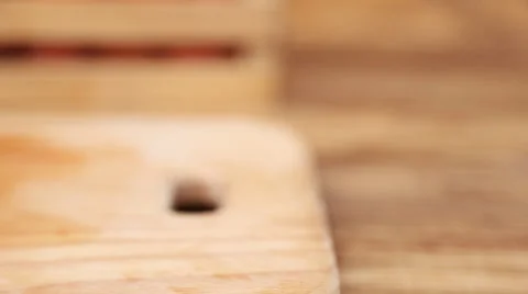 Slices of ripe tomato Video stock 68689825
