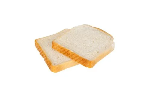 Slices of Toast Bread Stock Photos