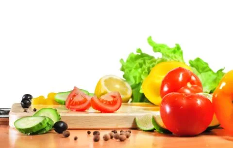 Slices of tomato Stock Photos