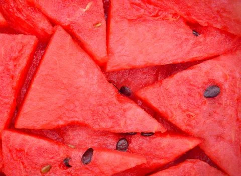 Slices of watermelon Foto stock