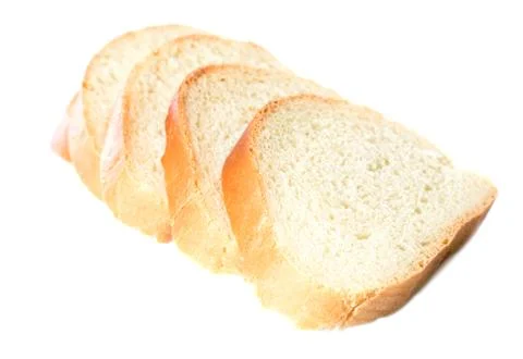Slices of wheat bread Foto stock