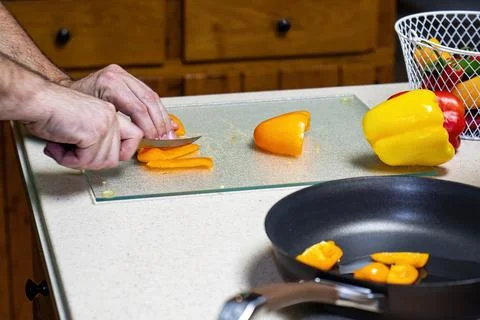 Slicing Away Stock Photos